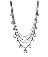 Layered Chain and Stone Necklace_26.50_express