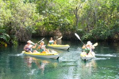 Kayaking at Hacienda Tres Rios