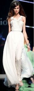 Dior White Gown