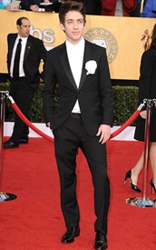 Actor Kevin McHale arrives at the 17th Annual Screen Actors Guild Awards held at The Shrine Auditorium on January 30, 2011 in Los Angeles, California.