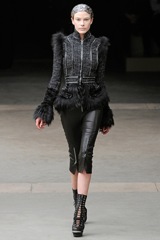 Alexander McQueen Fall 2011_Leather
