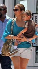 jennifer lopez with son