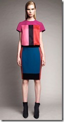 NR Kohls Colorblock Top 54 Skirt 48