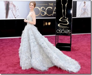 Oscars2013_amy_adams-Oscar de la Renta
