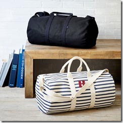 West Elm_Baggu Duffle Bag $89   $8.50 Monogrammed