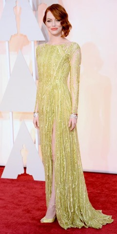 Emma Stone in Elie Saab Emma Stone in Elie Saab